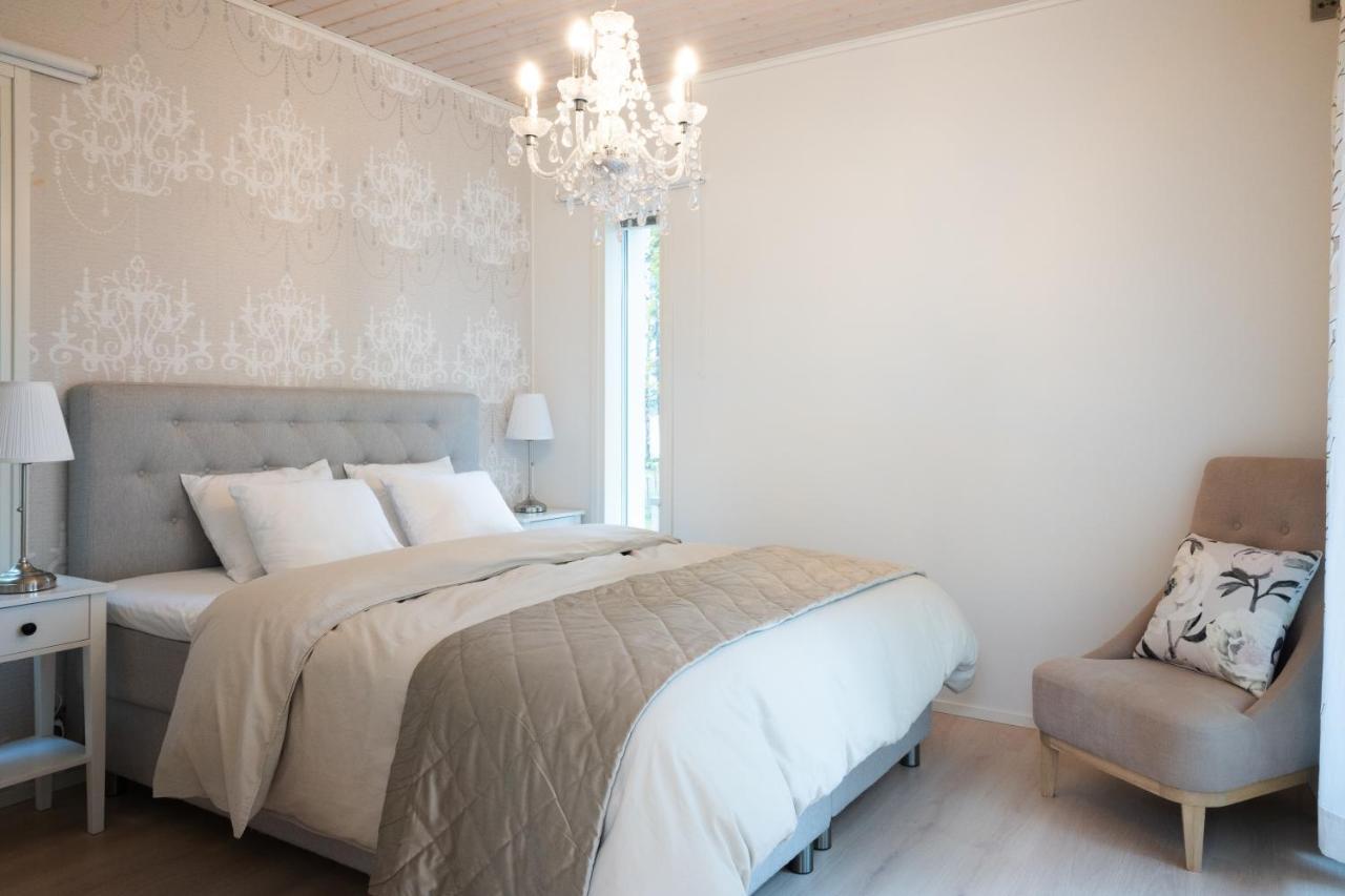 Luxurious Villa Kinos With Jacuzzi Rovaniemi Exterior foto